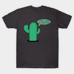 Cacti stay cool and hydrated minimalist T-Shirt